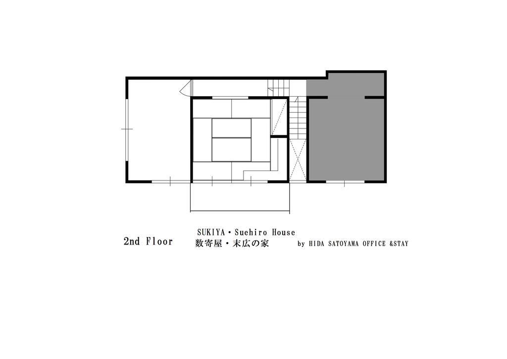 Sukiya-Zukuri Suehiro Villa Hida Exterior foto
